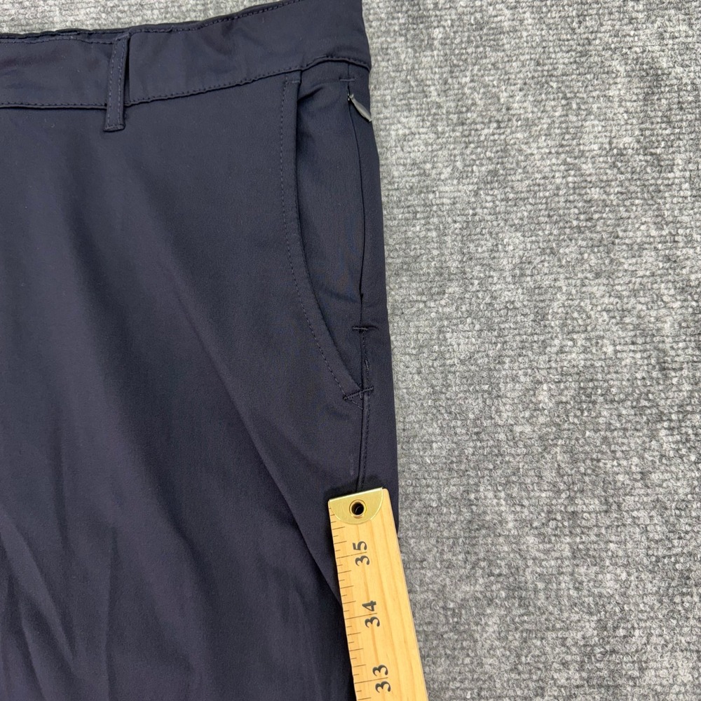 Twillory Pants Men 36x34 (Fit 36x31.5) Navy Trim Fit Technical Fabric Stretch - Picture 5 of 16